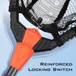 KastKing Pontus Fishing Net, Foldable & Lightweight Landing Net with Built in Length Scale, Strength Aluminum Handle, Fishing Gear and Gift for Men - Image 3