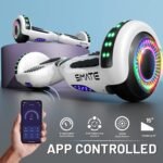 Scooter, Bluetooth & Corlorful LED Lights, Gifts for Kids & Adults & Girls & Boys, for All Ages - Image 4