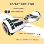 Scooter, Bluetooth & Corlorful LED Lights, Gifts for Kids & Adults & Girls & Boys, for All Ages - Image 6