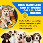 Generic Barks No More Dog Training Device & Bark Deterrent - Stop Barking Without Hurting Your Pet - Just Point & Press!, Black - Image 8