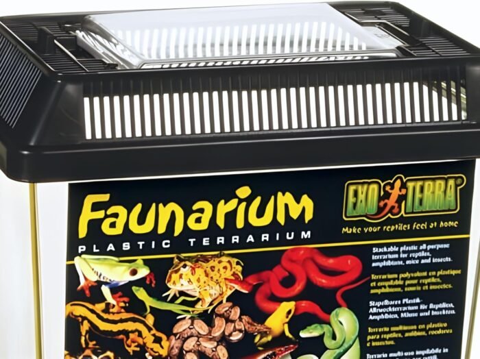 Exo Terra Faunarium, Plastic Reptile Terrarium, Small, PT2255 - Image 3