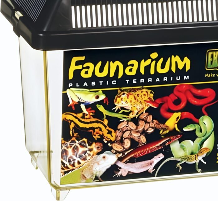 Exo Terra Faunarium, Plastic Reptile Terrarium, Small, PT2255 - Image 4