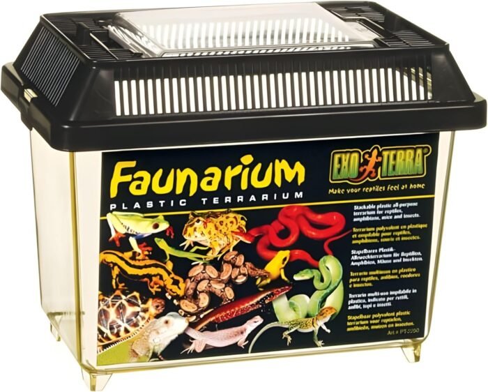 Exo Terra Faunarium, Plastic Reptile Terrarium, Small, PT2255 - Image 5