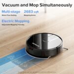 Robot Vacuum Cleaner Robot Vacuum and Mop Combo with 4000Pa Suction, Personalized Cleaning Adjustments, Self-Charging Robotic Vacuum Cleaner, Advanced Obstacle Avoidance - Image 3