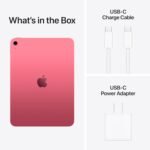 Apple iPad 11-inch: A16 chip, 11-inch Model, Liquid Retina Display, 128GB, Wi-Fi 6, 12MP Front/12MP Back Camera, Touch ID, All-Day Battery Life — Pink - Image 4