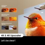 Hisense Laser Mini Projector C2, 65-300", Gimbal Design, 4K, Triple Color Laser, 110% BT.2020, 2000 ANSI Lumens, 1700:1 Native Contrast, Dolby Vision, HSR240, Sound by JBL - Image 9
