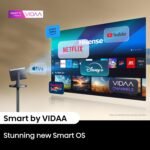 Hisense Laser Mini Projector C2, 65-300", Gimbal Design, 4K, Triple Color Laser, 110% BT.2020, 2000 ANSI Lumens, 1700:1 Native Contrast, Dolby Vision, HSR240, Sound by JBL - Image 11