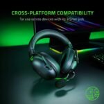 Razer BlackShark V2 X Gaming Headset: 7.1 Surround Sound - 50mm Drivers - Memory Foam Cushion - For PC, PS4, PS5, Switch - 3.5mm Audio Jack - Black - Image 4