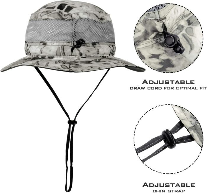 KastKing Sol Armis UPF 50 Boonie Hat - Sun Protection, Fishing, Beach & Hiking, Paddling, Rowing, Kayaking - Image 4