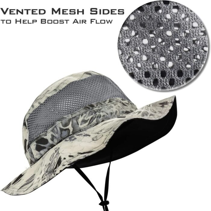 KastKing Sol Armis UPF 50 Boonie Hat - Sun Protection, Fishing, Beach & Hiking, Paddling, Rowing, Kayaking - Image 5