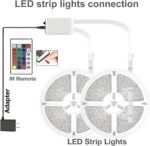 dalattin Led Lights for Bedroom 200ft, Smart Led Strip Lights with App Control Remote, RGB LED Light Strips, 24V Led Strip Lights for Room Decoration Party, Festival Decor(2 Rolls of 100ft) - Image 3