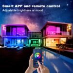 dalattin Led Lights for Bedroom 200ft, Smart Led Strip Lights with App Control Remote, RGB LED Light Strips, 24V Led Strip Lights for Room Decoration Party, Festival Decor(2 Rolls of 100ft) - Image 4