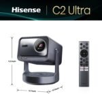Hisense C2 Ultra, Triple Laser Smart Portable Projector, 4K UHD, 3,000 Lumens, 65” – 300”, Dolby Vision, IMAX Enhanced, Sound by JBL, Netflix Included, Designed for Xbox, Optical Zoom - Image 3