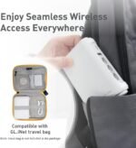 GL.iNet GL-SFT1200 (Opal) Portable WiFi Travel Router, Mini VPN Wireless Router for Fiber Optic Modem, Mobile Internet WiFi Repeater, Dual Band Openwrt Computer Routers, Home/Business/RV/Cruise - Image 3