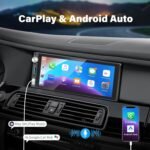 Single Din Car Stereo with Apple Carplay Android Auto,6.9 Inch IPS Touch Screen Car Stereo with Backup Camera, Car Radio Support Mirror Link Bluetooth Handsfree FM AM USB EQ SWC - Image 3