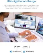 ARZOPA 17.3" Portable Monitor, 1080P FHD 103% sRGB IPS Gaming Monitor Laptop Monitor with Built-in Kickstand HDMI USB C External Screen for PC Mac Phone Xbox PS5 - A1M - Image 3