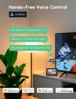 Winees Matter Smart Plugs - Alexa, Apple Home, Google Home & SmartThings Compatible, 15A/1800W Max, APP Remote Control, Timer & Schedule, 2.4G Wi-Fi, 4 Pack - Image 6