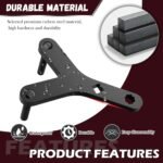 Upgraded Lower Control Arm Prying Tool,Non-Slip Lower Ball Joint Control Arm Tool with 1/2" Drive Port for Detaching Console Arms Ball Head,Y-Shape Lowers Controls Arms Tools - Image 5
