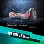 Hoverboard Certified HS2.01 Bluetooth Flash Wheel with LED Light Self Balancing Wheel Electric Scooter - Image 3