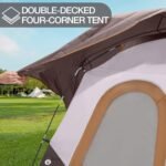 CAMEL CROWN 4/6 Person Tent Waterproof Lightweight Portable Backpacking Tent for Outdoor Camping Hiking - Image 4