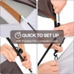 CAMEL CROWN 4/6 Person Tent Waterproof Lightweight Portable Backpacking Tent for Outdoor Camping Hiking - Image 5