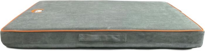 Dog Orthopedic and Crate Beds, Made of Memory and High Resilience Foram, Two-Sided Use, Providing Soft and Relatively Hard Support, with an Extra Inner Waterproof Protector (Gray, Small) - Image 4