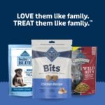 Blue Buffalo Bits Soft Dog Treats for Training, Made With Natural Ingredients & Enhanced with DHA, Chicken Recipe, 19-oz Bag - Image 6