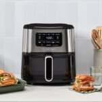 Cuisinart Air Fryer, 6-Quart Basket Large Fryer with 5 Cooking Functions to Roast, Bake, Broil, Air Fry and Keep Warm, 5 Airfryer Presets, Dishwasher-Safe Parts, AIR-200, Stainless Steel & Black - Image 3