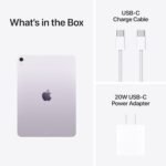 Apple iPad Air 11-inch with M3 chip Built for Apple Intelligence, Liquid Retina Display, 128GB, 12MP Front/Back Camera, Wi-Fi 6E, Touch ID, All-Day Battery Life — Purple - Image 5