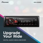 Pioneer MVH-S230BT 1-Din Digital Media Receiver – Bluetooth, USB, 50W x 4 Output, AM/FM Radio, iPhone/Android Compatible, Front/SW (Mono) Selectable RCA Output - Image 3