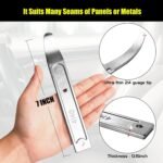 4140 Pry Tool, Pry Bar Trim Removal Tool Pry Tool, Pocket Mini Pry Bar, Door Panel Removal Tool, Removing Auto Trim Interior and Exterior Parts for Planes - Image 4