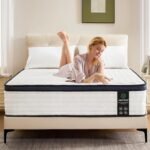 Queen Mattress 12 Inch Mattress Queen Size - Memory Foam & Pocket Coils Springs, Pressure Relief, Medium Firm Comfort, Motion Isolation, Ideal for All Sleep Positions, CertiPUR-US Certified - Image 3
