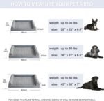 BFPETHOME Dog Beds for Large Dogs, Orthopedic Dog Bed for Medium Large Dogs,Big Waterproof Couch Pet Bed with Removable Washable Cover - Image 4