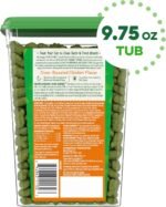 Greenies Feline Adult Dental Cat Treats, Oven Roasted Chicken Flavor, 9.75 oz. Tub - Image 3