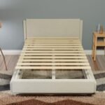 0.68-Inch Horizontal Wooden Bunkie Board/Bed Slats, Enhance Mattress Support, Queen(60.5"), Beige - Image 4