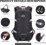 Hiking Backpack,Large 35L Travel Backpacks for Men Women,Water Resistant Ultra Lightweight Foldable Packable Camping Daypack for Outdoor Sports - Image 6