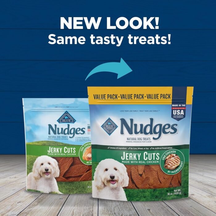 Blue Buffalo Nudges Jerky Cuts Natural Dog Treats Chicken - Image 11