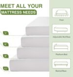 EGOHOME Full Size Memory Foam Mattress, 8 Inch Bed Mattress in A Box with Cooling Green Tea Gel, Pressure Relief with Medium Firm Support, CertiPUR-US Certified, 75''L x 54''W, ‎37.3 pounds White - Image 7