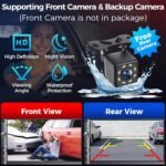 Double Din Car Stereo with 7" HD Touchscreen, Wireless Apple Carplay & Android Auto, Bluetooth, 240W, SWC, Subwoofer Output, Mirror Link, FM/AM Car Radio Receiver, Backup Camera - Image 5