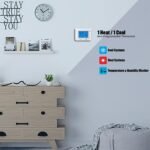 Upgraded Digital Non-Programmable Thermostat for Home 1 Heat/1 Cool Single Stage System, with Temperature & Humidity Monitor and Large Blue LCD Display - Image 3