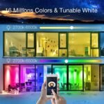 phopollo Smart Light Bulbs, RGBCW WiFi Multicolor Led Light Bulbs Compatible with Alexa & Google Home Assistant, A19 E26 9W 60W Equivalent 800Lumen, App Control, No Hub Required, 12 Pack - Image 5