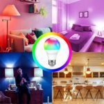 phopollo Smart Light Bulbs, RGBCW WiFi Multicolor Led Light Bulbs Compatible with Alexa & Google Home Assistant, A19 E26 9W 60W Equivalent 800Lumen, App Control, No Hub Required, 12 Pack - Image 6