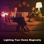 phopollo Smart Light Bulbs, RGBCW WiFi Multicolor Led Light Bulbs Compatible with Alexa & Google Home Assistant, A19 E26 9W 60W Equivalent 800Lumen, App Control, No Hub Required, 12 Pack - Image 7