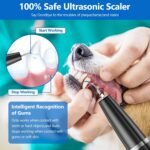 Dog Plaque Remover for Teeth,Pet Ultrasonic Tooth Cleaner,Teeth Cleaning Kit -Tartar Remover for Teeth Stains for Dogs and Cats (Black) - Image 3