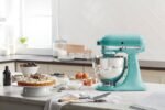 KitchenAid Artisan Series 5 Quart Tilt Head Stand Mixer with Pouring Shield KSM150PS, Aqua Sky - Image 4