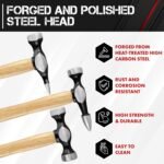 C&T Auto Body Repair Tool Kit,7 Piece,Car Body Repair Tool Kit, Carbon Steel Dolly and Hammer Dent Body Fender Tool Set - Image 4