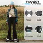 Hover-1 Rebel Electric Self Balancing Scooter for Kids with 6.5” Tires, Dual 110W Motors, 6 mph Max Speed, and 3 Miles Max Range Self Balancing Board - Image 4