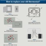 Non-Programmable Thermostat for Home Single-Stage Systems, 1 Heat/1 Cool, Easy DIY Install, Blue Backlight - Image 5