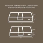 Twin Over Full Bunk Bed with Ladder,Wooden Bunk Bed with High Guardrail and Ladder for Kids, Teens, Dorm Rooms, and Guest Rooms,No Box Spring Needed - Image 5