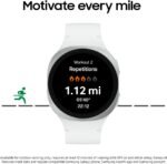 Samsung Galaxy Watch 8 (2025) 40mm Bluetooth Smartwatch, Cushion Design, Fitness Tracker, Sleep Coaching, Running Coach, Energy Score, Heart Rate Tracking, Silver [US Version, 2 Yr Warranty] - Image 4